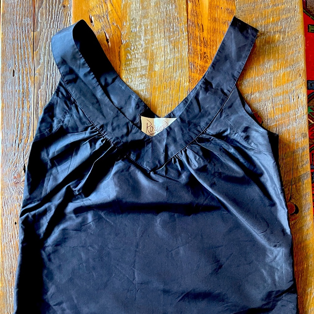 Rory Beca Black Silk Tank